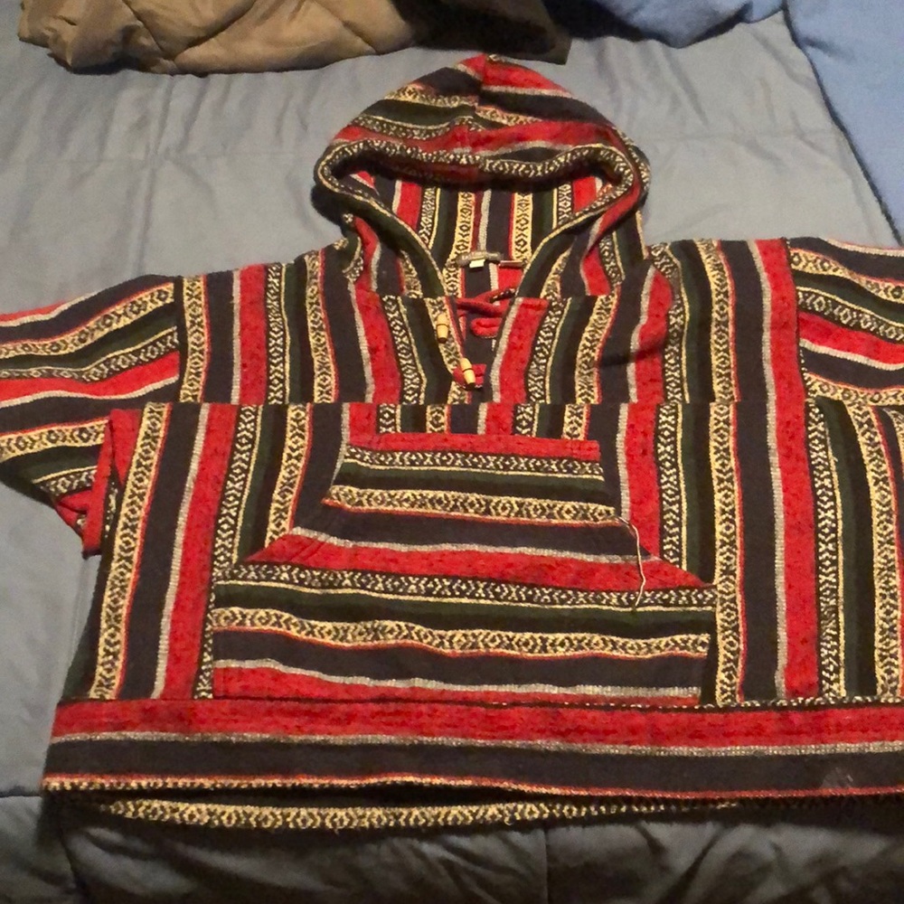 Hippie short sleeve sweater